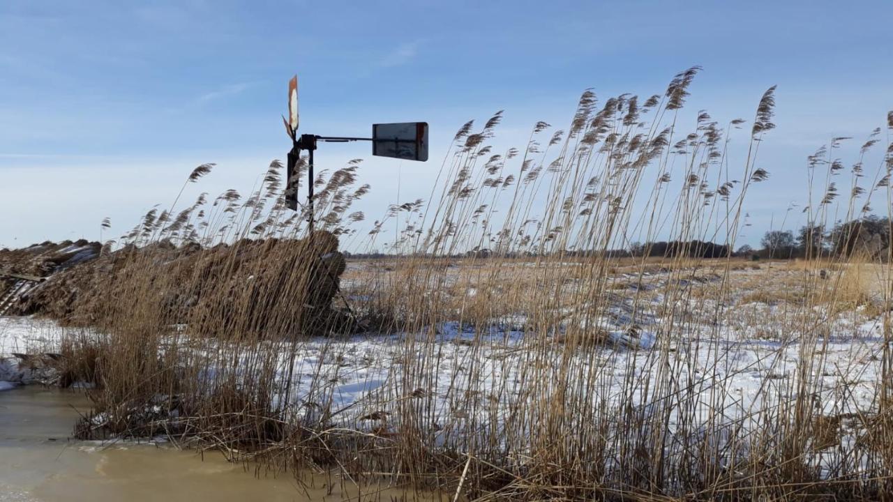 Wuivend Riet Gelegen Op Resort Venetie Giethoorn Eksteriør billede
